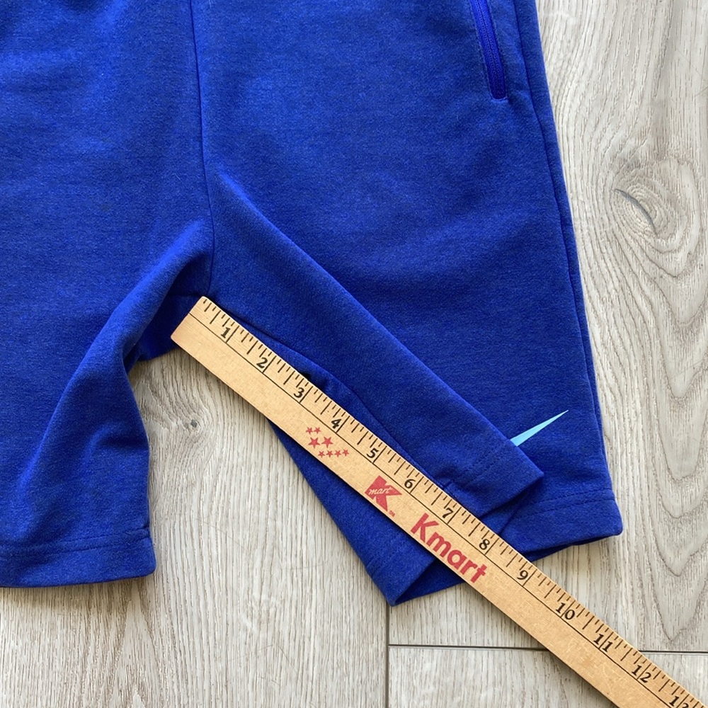 NIKE Shorts Dri-Fit Boys Large Cobalt Blue Sweat Shorts Casual EUC - Picture 6 of 8
